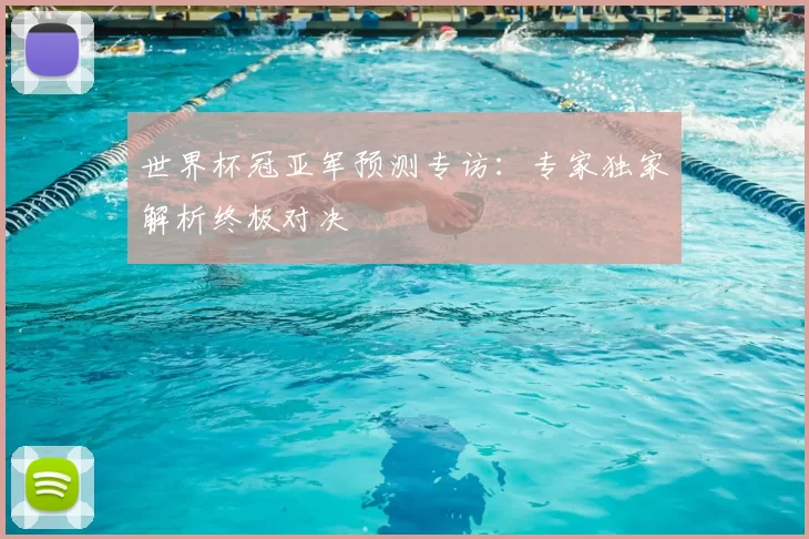 世界杯冠亚军预测专访:专家独家解析终极对决