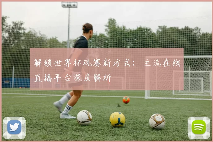 解锁世界杯观赛新方式：主流在线直播平台深度解析